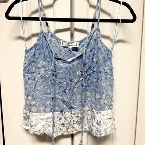 Hippie Rose Blue Floral Camisole